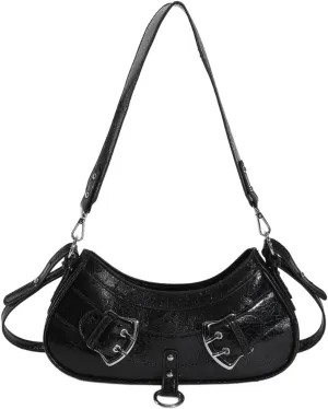 Y2k Shoulder Bags Moon Lock Women's Chain Underarm Bag Purse Handbags Fashion Female Small Messenger Bags