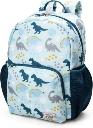 yodo Little Kids School Bag Pre-K Toddler Backpack - Name Tag and Chest Strap