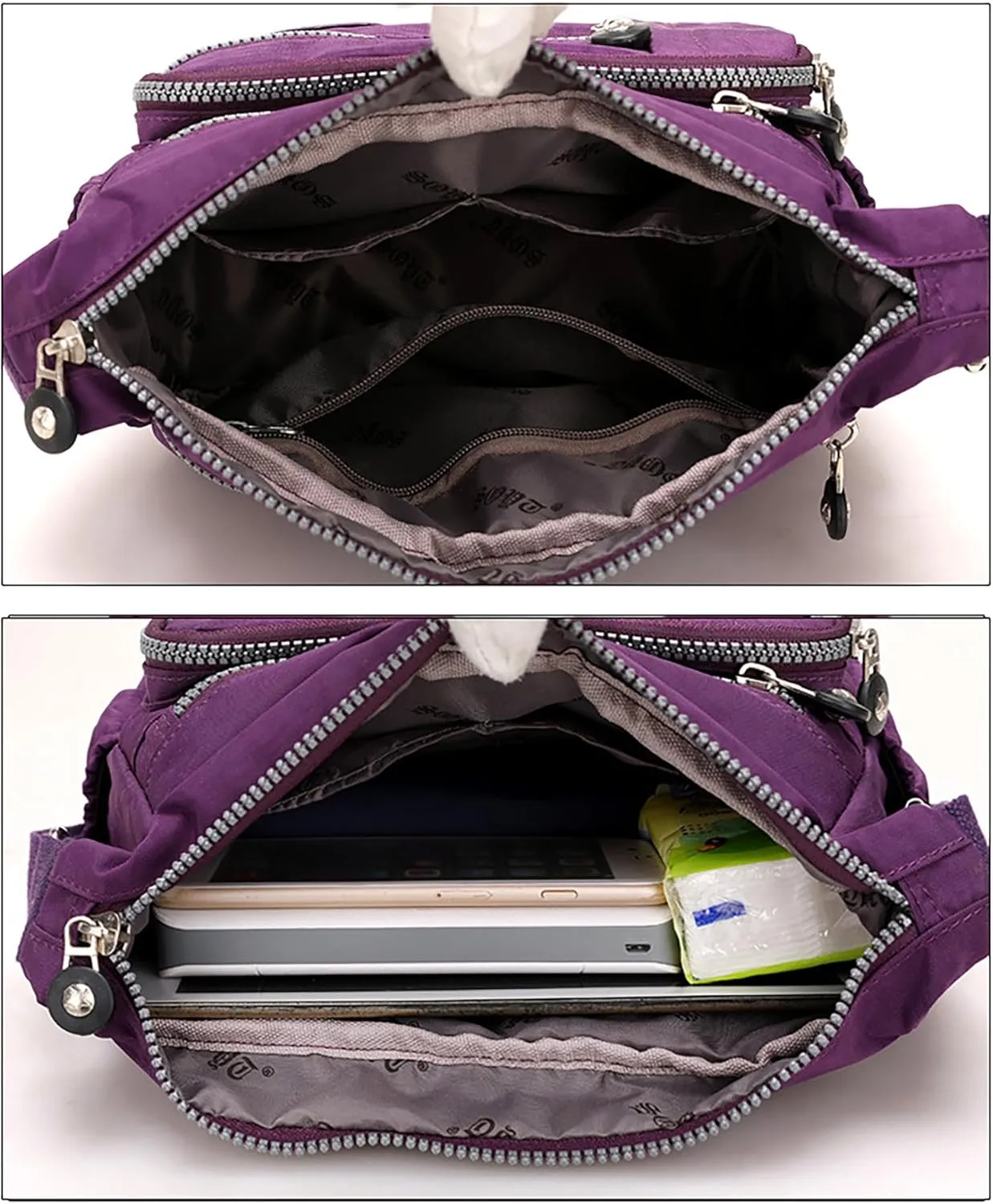 YYW Crossbody Bag for Women Multifunctional Shoulder Handbags for Daily Use Travel Work